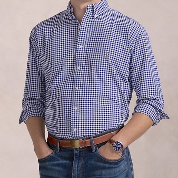 Ralph Lauren Other - Ralph Lauren Oxford Checkered Long Sleeve Button Down Shirt